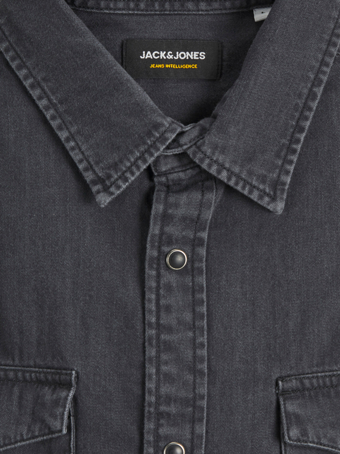 JJESHERIDAN Shirts - Black Denim