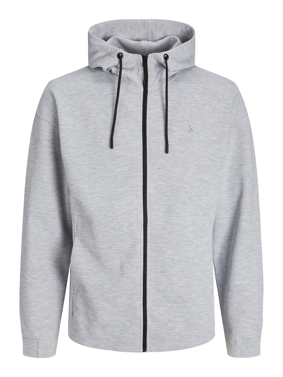 JJEJAX Sweat - Light Grey Melange – JACK & JONES Riyadh