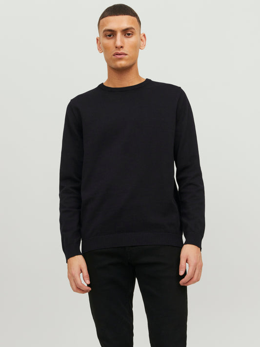 JJEBASIC Pullover - Black