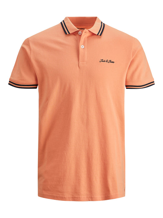 JJNERY Polo Shirt - Shell Coral