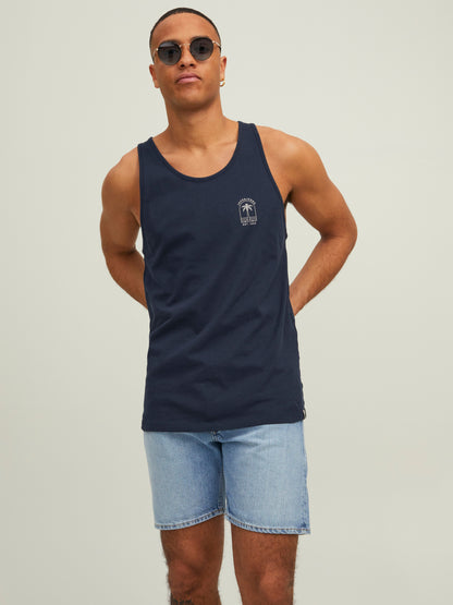 JORVENICE Tank Top - Navy Blazer