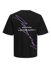 تي شيرت جورسكريبتينج - أسود