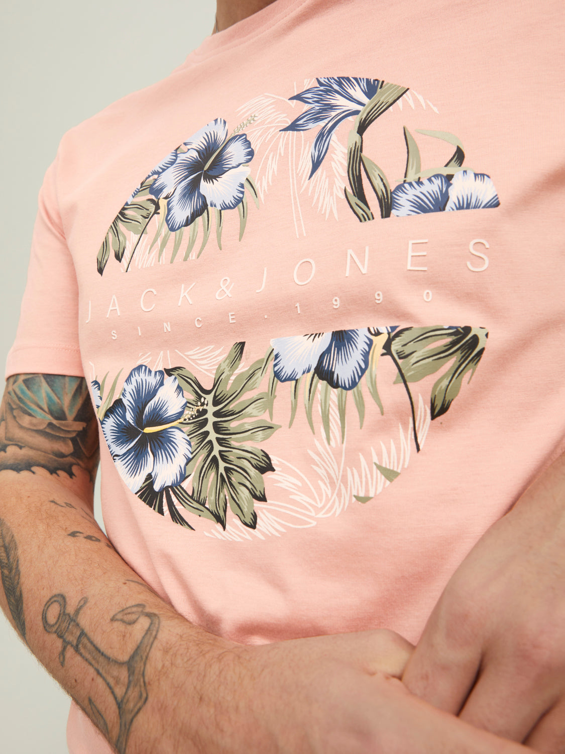 JORVENICE T-Shirt - Coral Pink