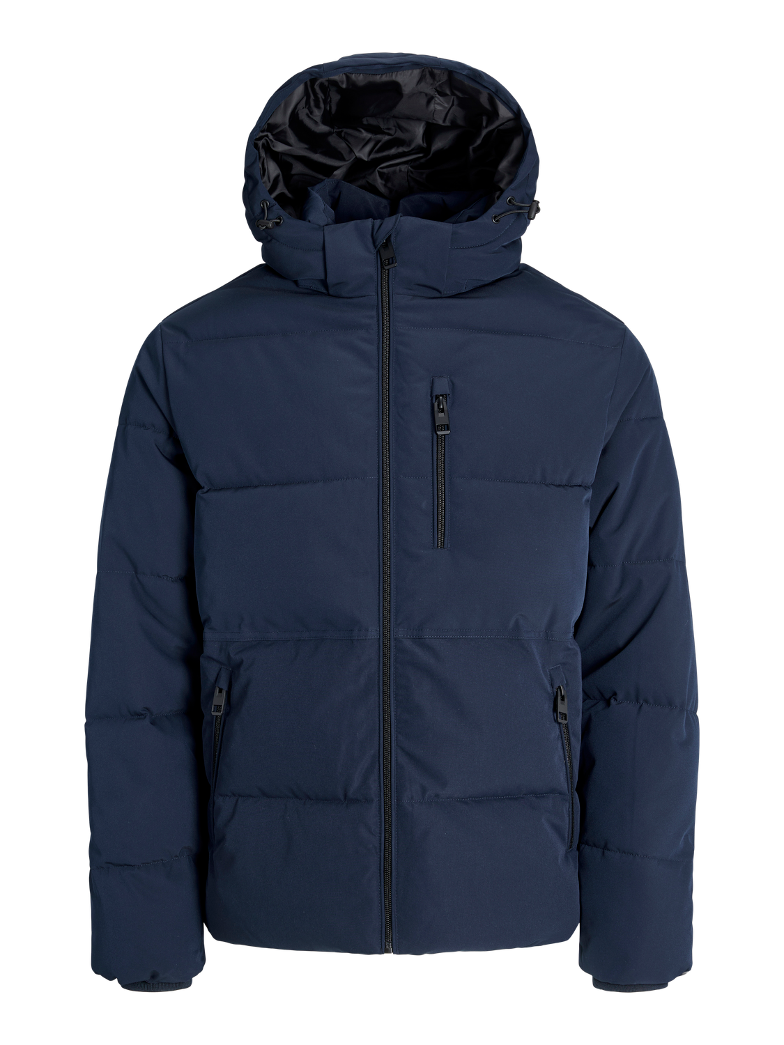 سترة جاك أند جونز أزرق مبطن 
