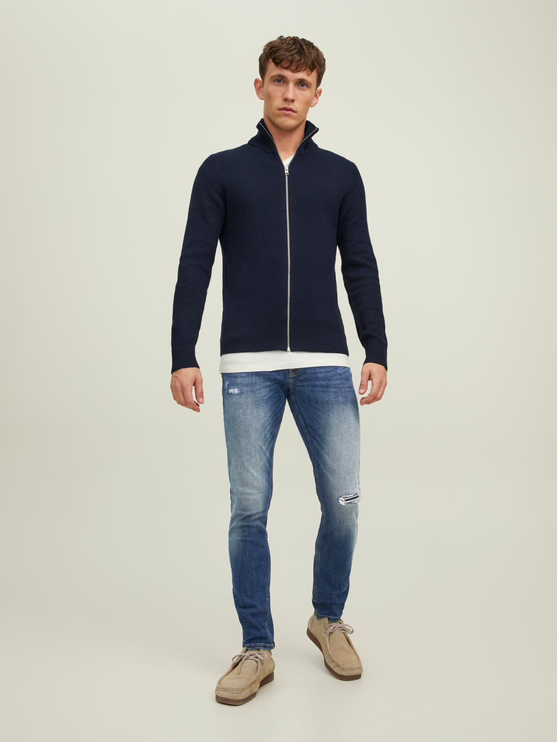 JJIGLENN Jeans - Blue Denim