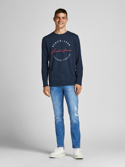 JJHERRO T-Shirt - Navy Blazer