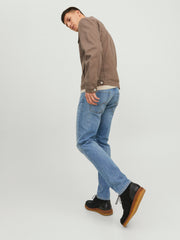 Jack & Jones Men's Tapered Fit Blue Jeans