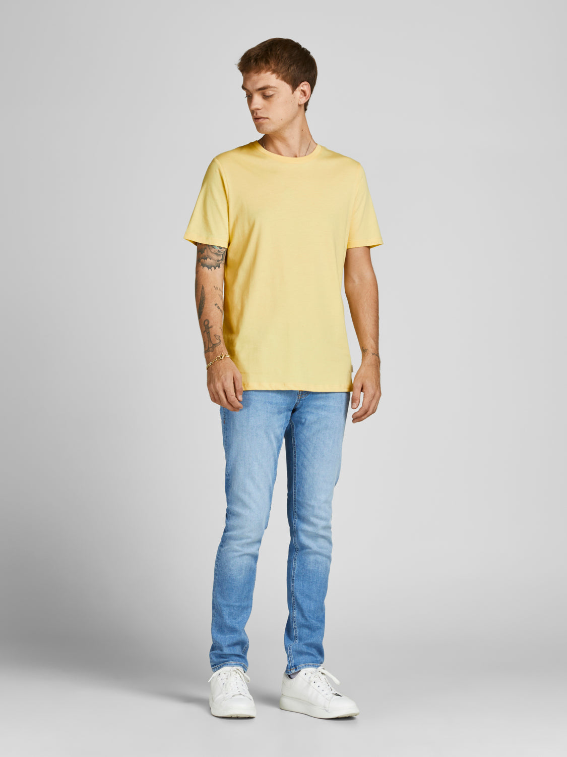 JJEORGANIC T-Shirt - Mellow Yellow