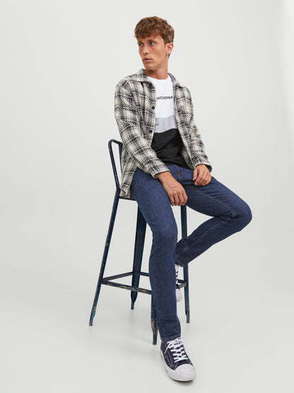 JJIGLENN Jeans - Blue Denim