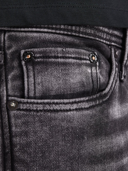 JJIGLENN Jeans - Black Denim