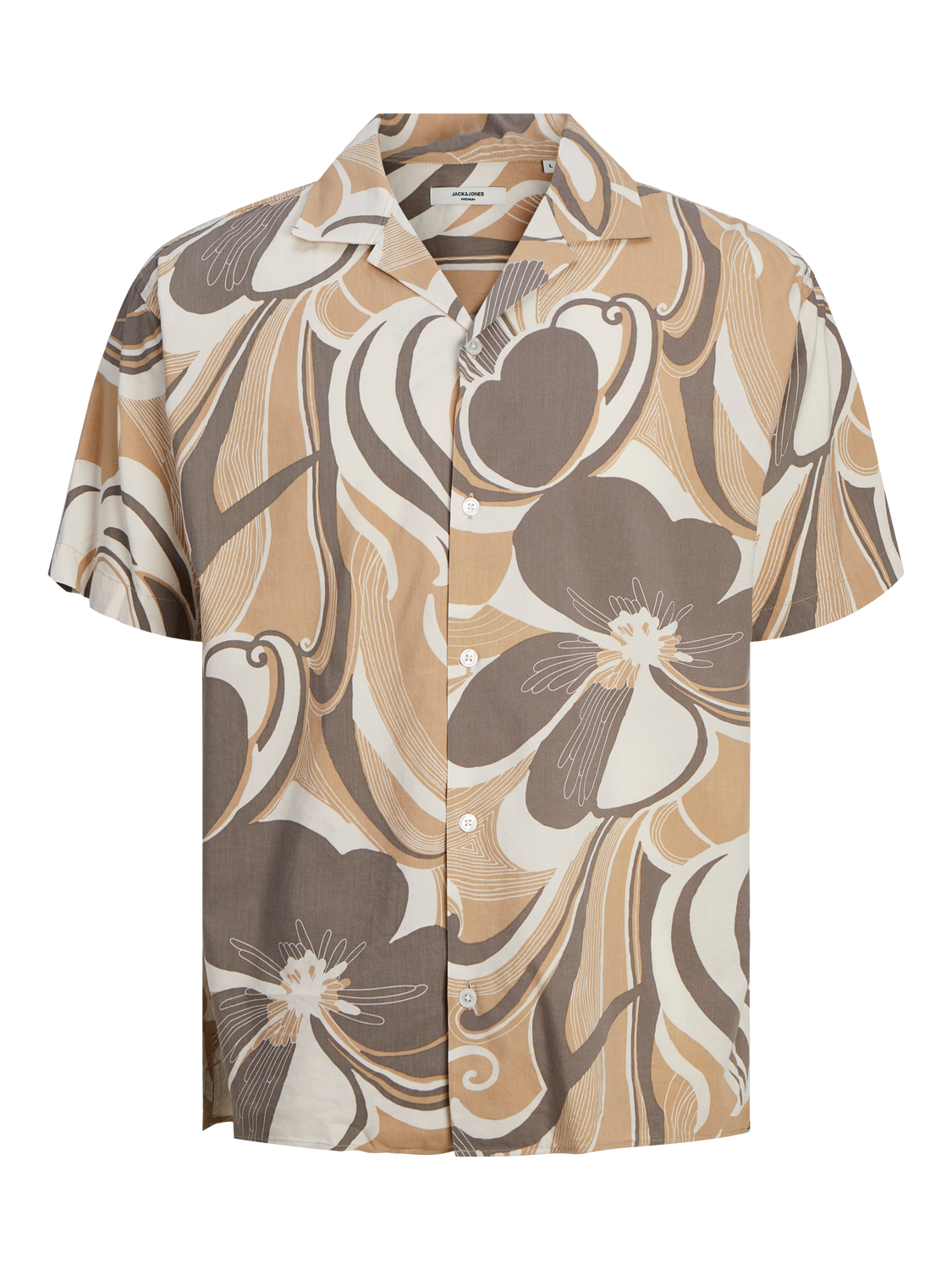 JPRBLAPALMA Shirts - Travertine