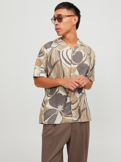 JPRBLAPALMA Shirts - Travertine