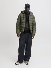 بلوفر جاك آند جونز JCOFADE أسود رمادي للرجال في السعودية
