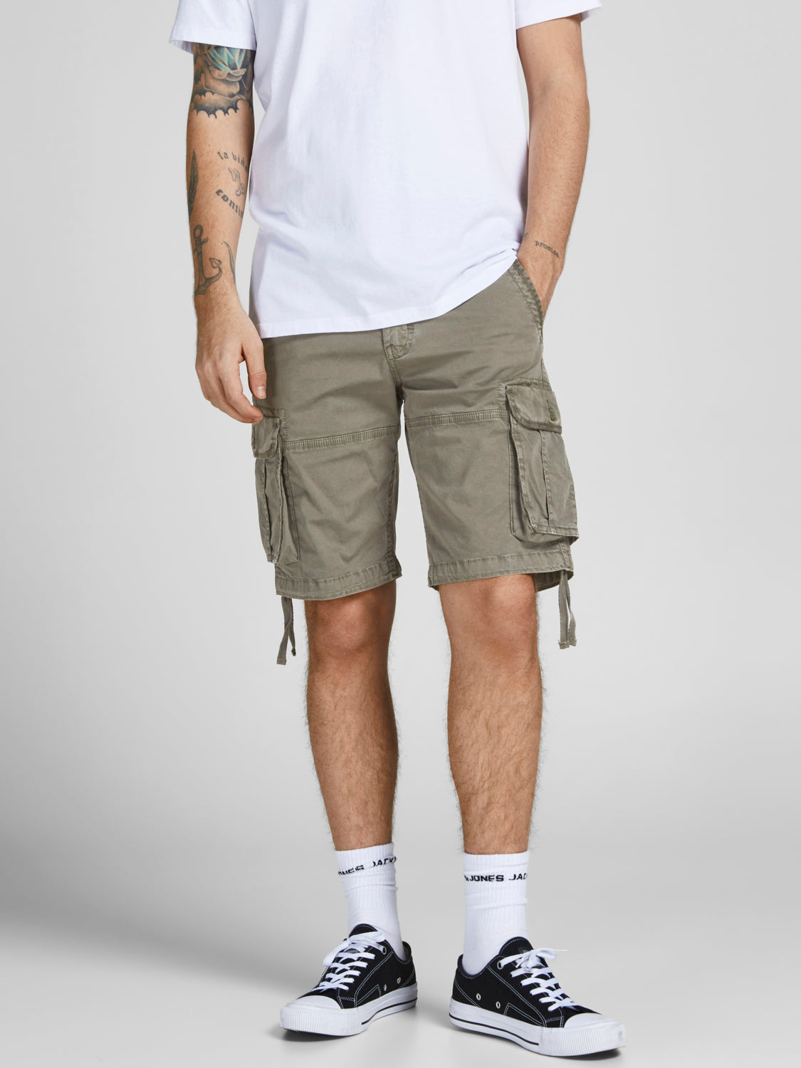 JPSTZEUS Shorts - Dusty Olive