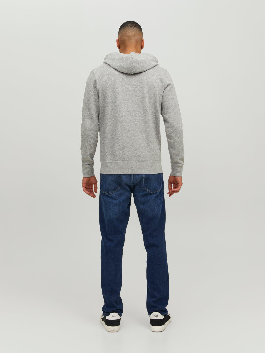 JJSTAMP Sweat - Light Grey Melange