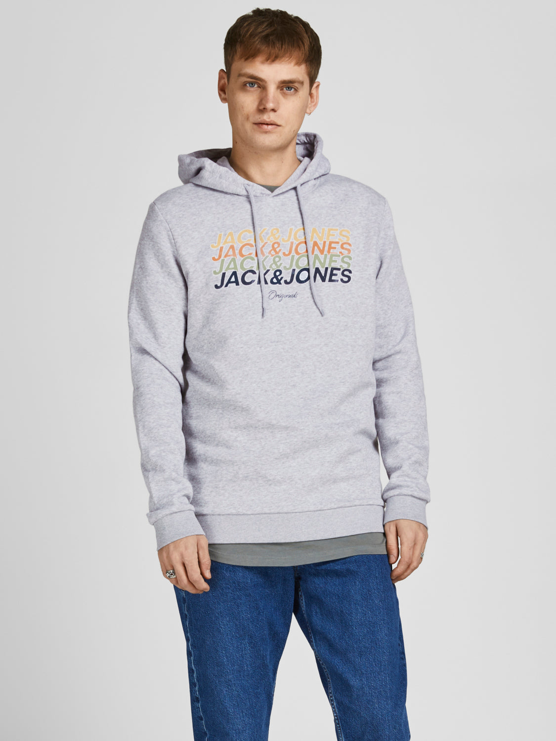 JORBRADY Sweat - Light Grey Melange