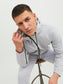 JJEJAX Sweat - Light Grey Melange