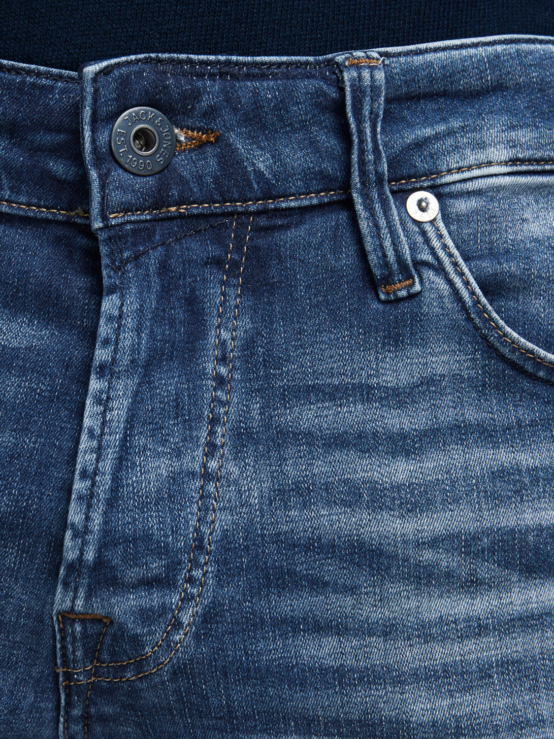 JJIGLENN Jeans - Blue Denim