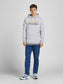 JORBRADY Sweat - Light Grey Melange