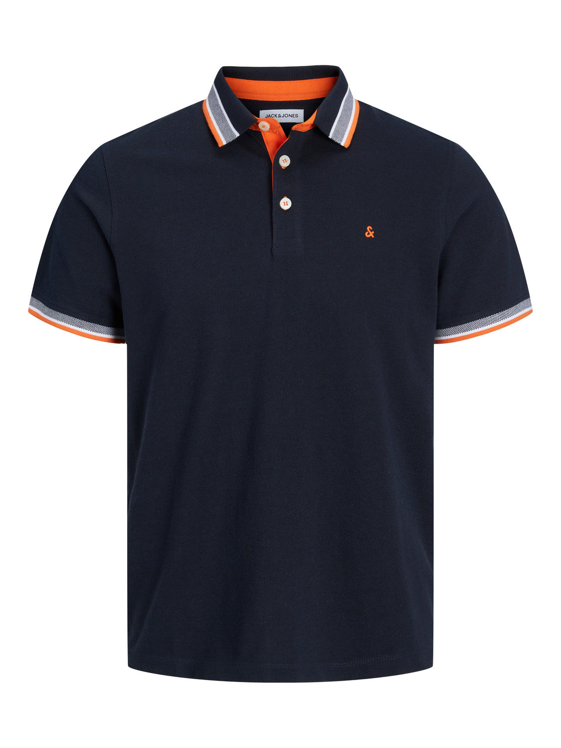 JJEPAULOS Polo Shirt - Black Navy