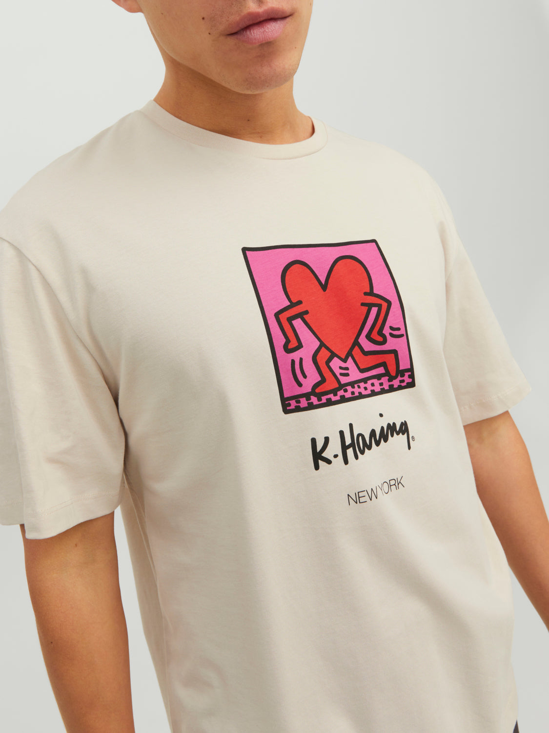 JORKEITHHARING T-Shirt - Moonbeam