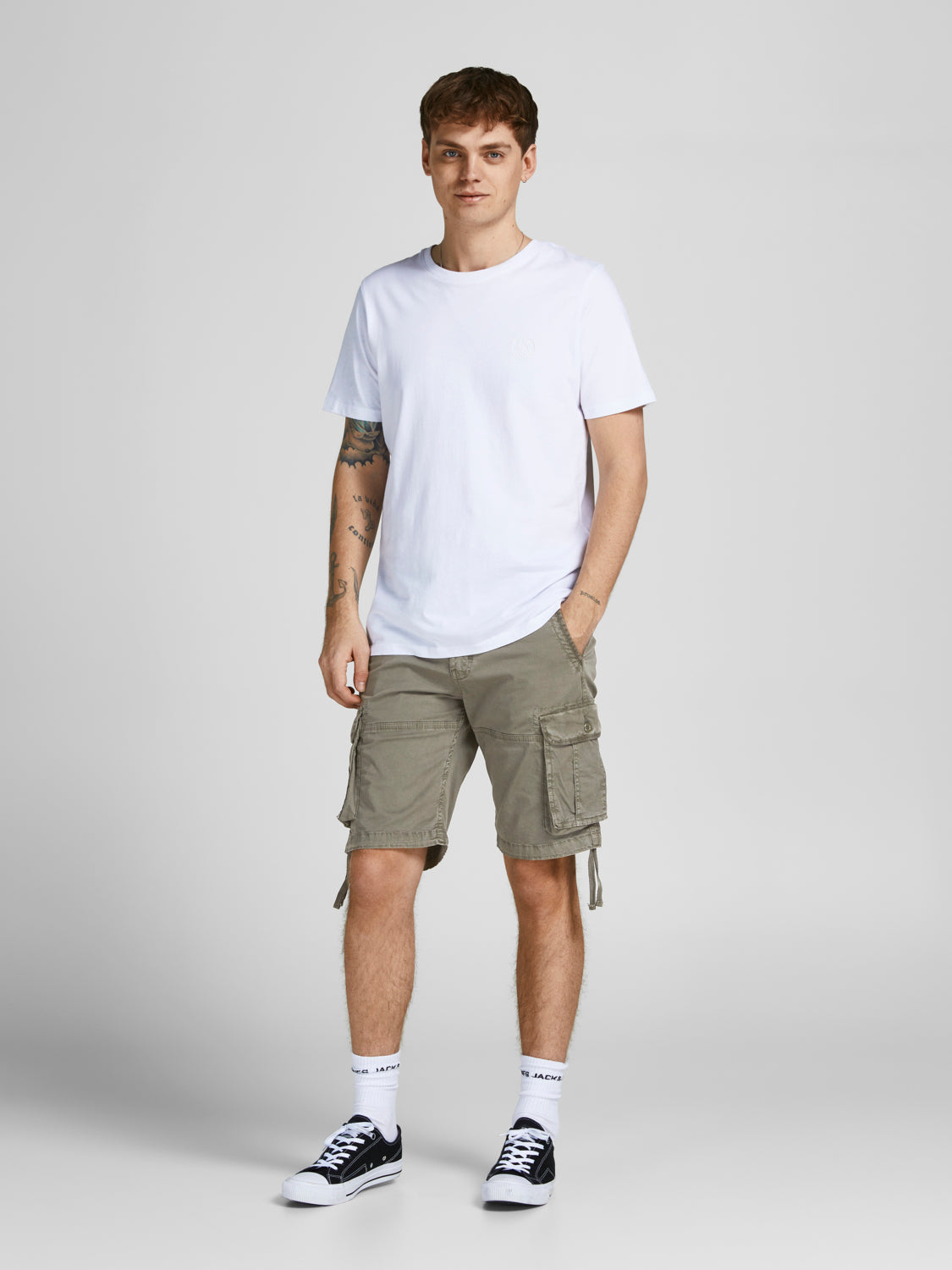 JPSTZEUS Shorts - Dusty Olive