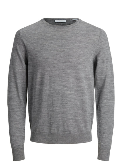 JJEMARK Pullover - Grey Melange