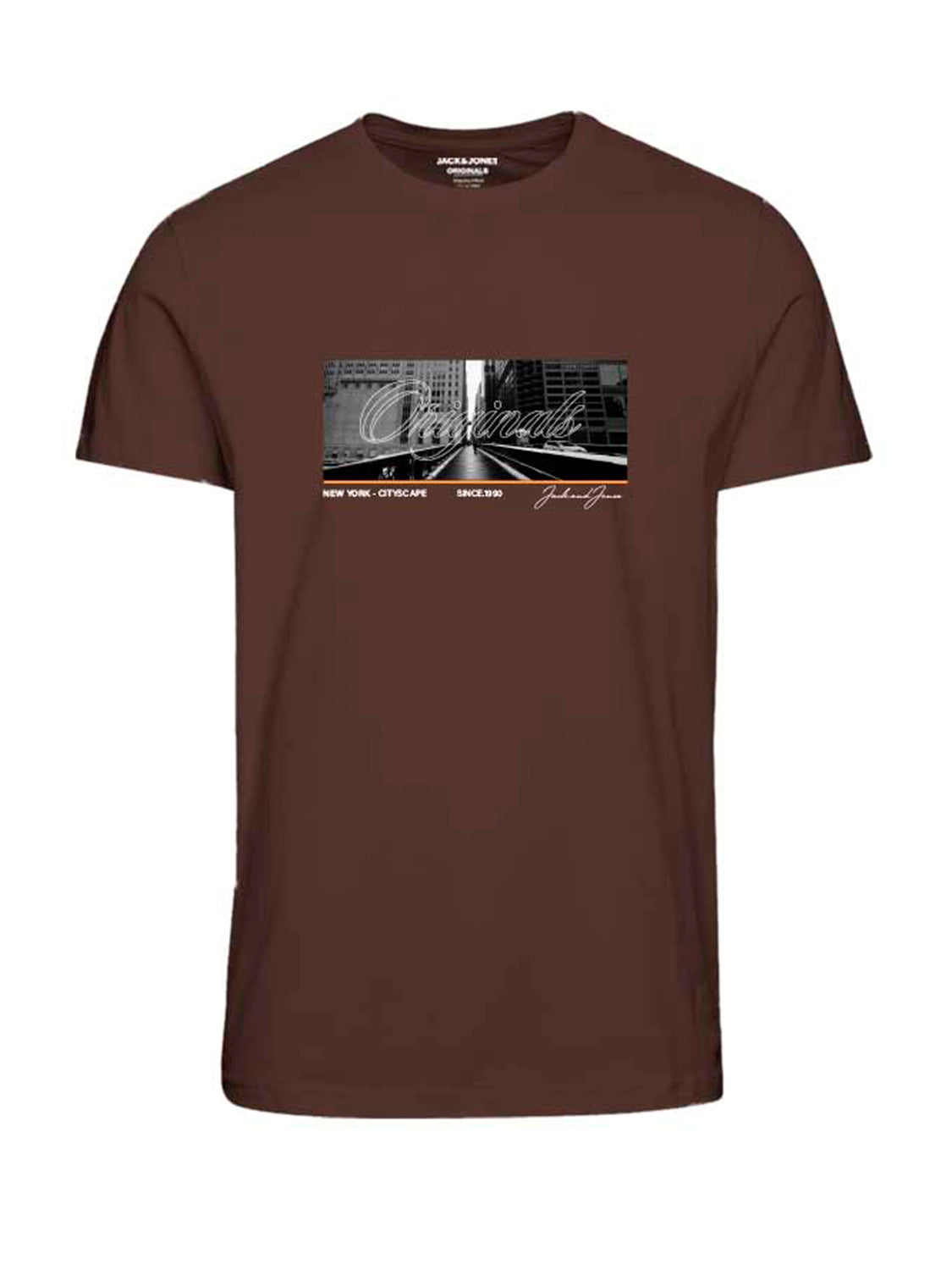 تي شيرت JORBOOSTER - كستنائي