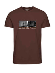 تي شيرت JORBOOSTER - كستنائي