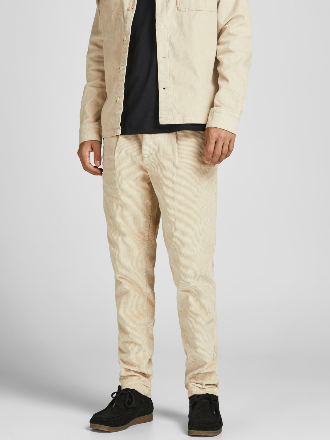 بنطلون رجالي تشينو شوفان من جاك آند جونز – عرض أمامي كامل