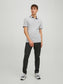 JJEPAULOS Polo Shirt - Light Grey Melange