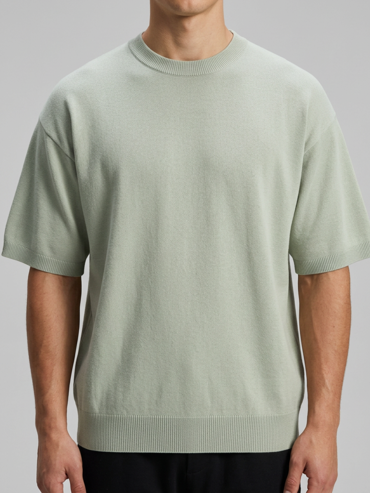JPRBLABRADFORT Pullover - Aqua Gray