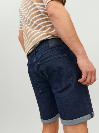 JJIRICK Shorts - Blue Denim