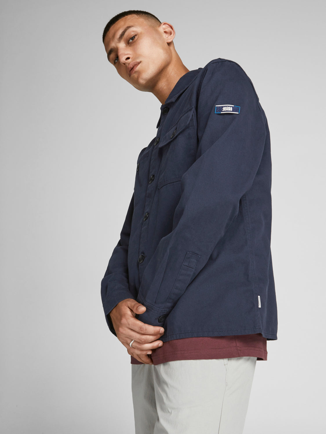 JCOBEN Shirts - Navy Blazer