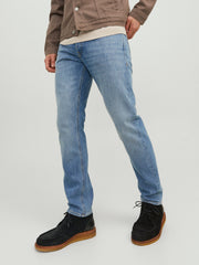Jack & Jones Men's Tapered Fit Blue Jeans