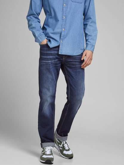 JJICLARK Jeans - Blue Denim