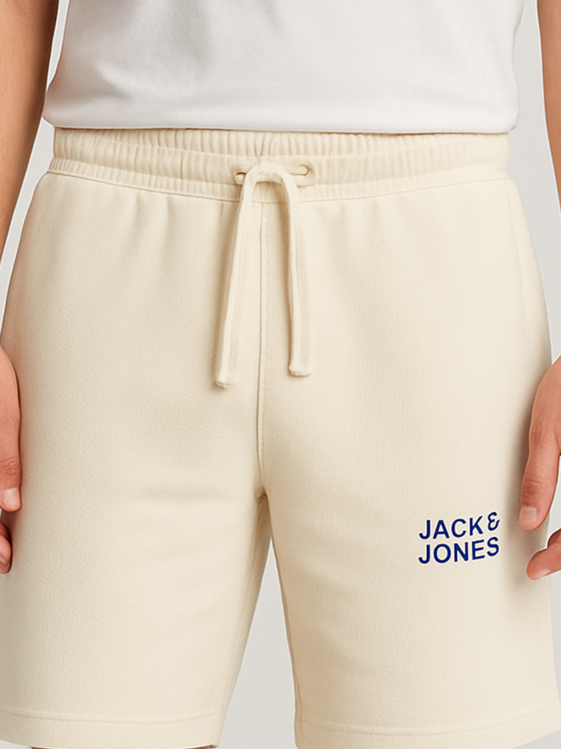 JPSTGORDON Track Shorts - Antique White