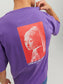 JORMASTERPIECE T-Shirt - Deep Lavender