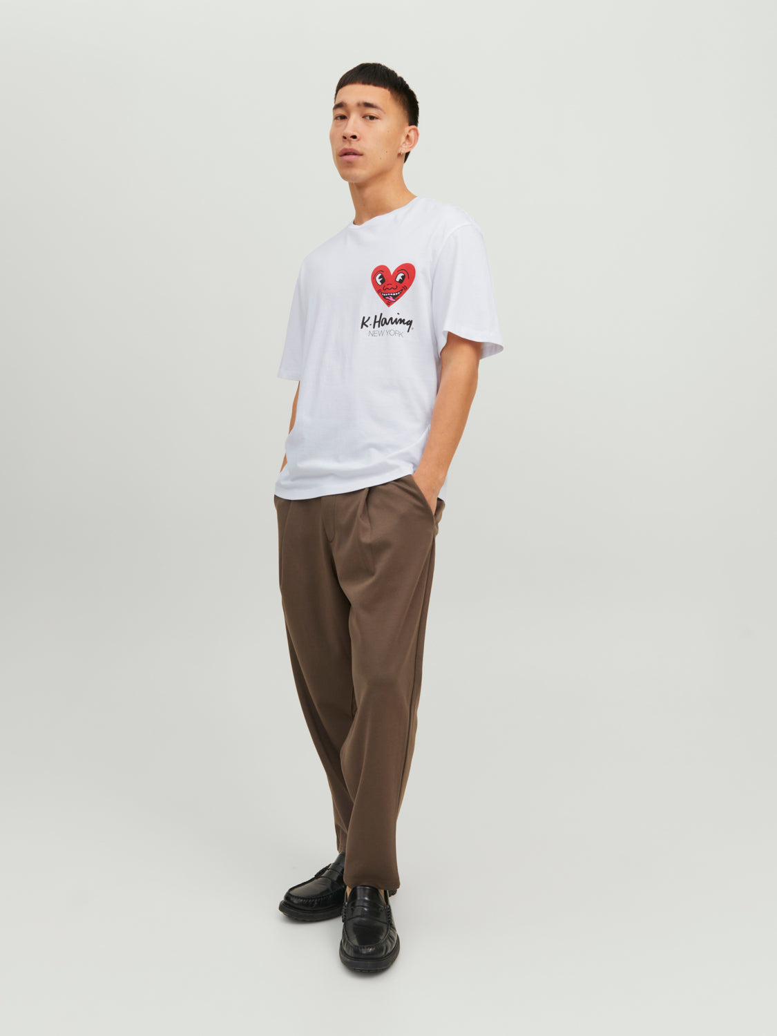 JORKEITHHARING T-Shirt - Bright White