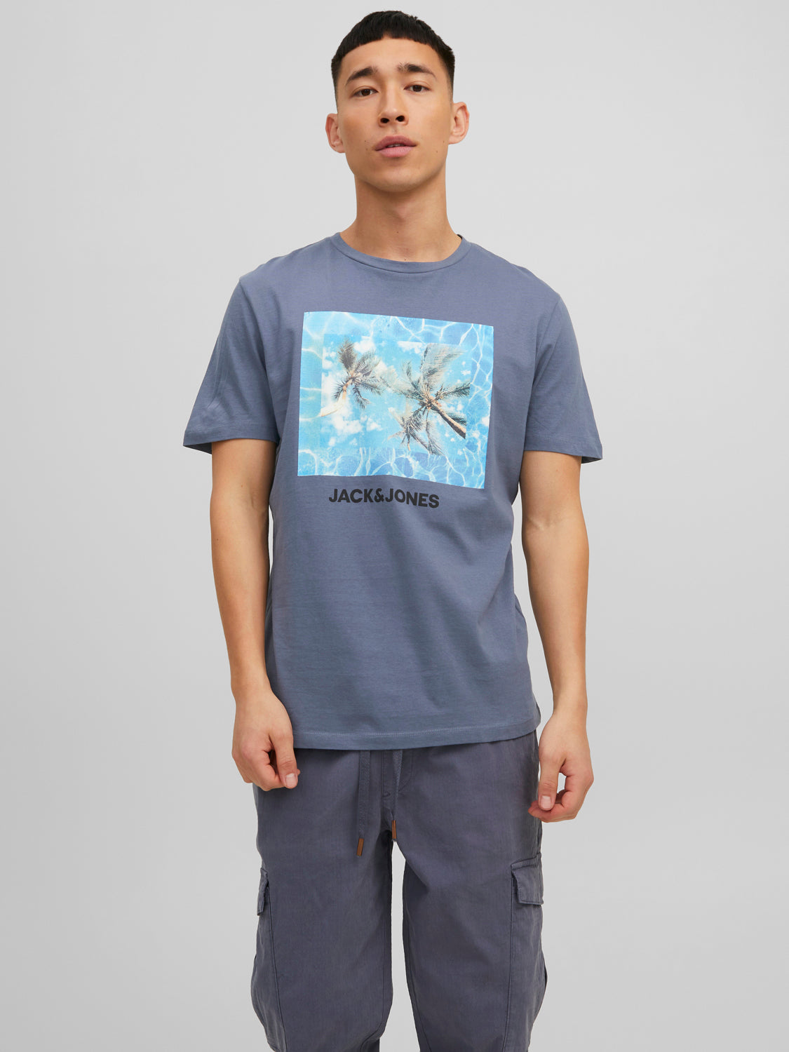 JJBILLBOARD T-Shirt - Grisaille