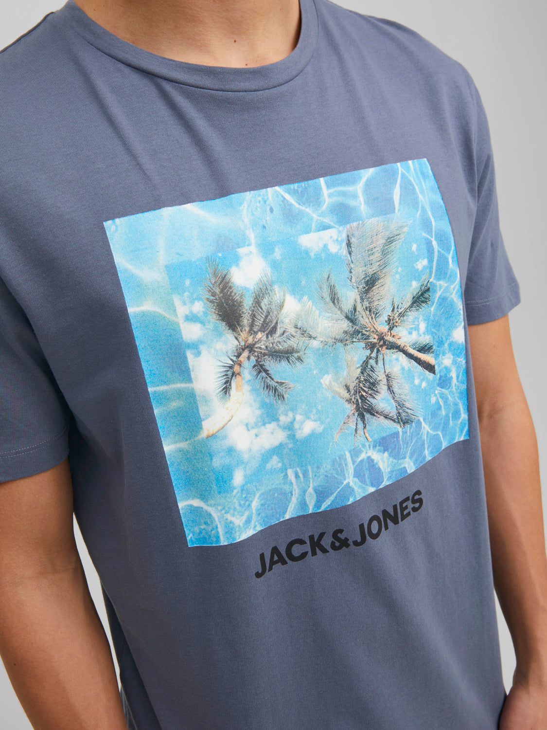 JJBILLBOARD T-Shirt - Grisaille