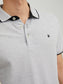 JJEPAULOS Polo Shirt - Light Grey Melange