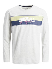 تي شيرت جورماسون - مزيج أبيض