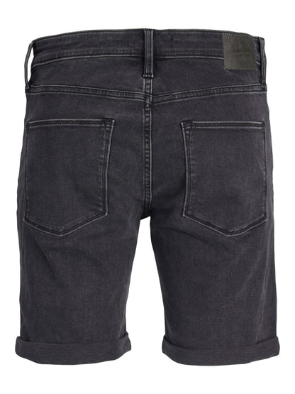 JJIRICK Shorts - Black Denim