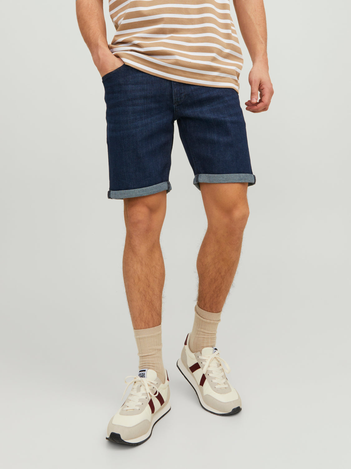 JJIRICK Shorts - Blue Denim