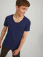 JJEBASIC T-Shirt - NAVY BLUE