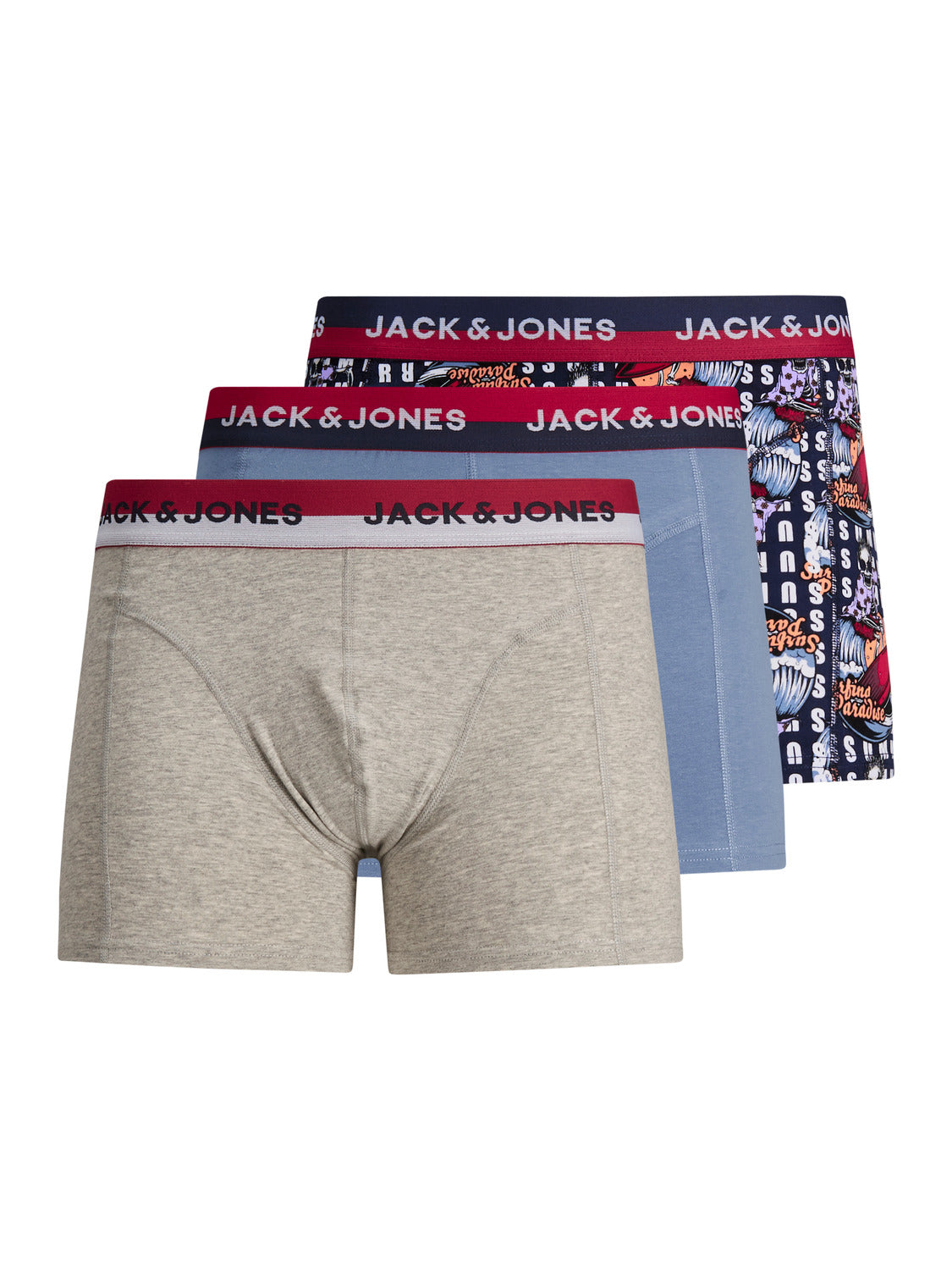 JACEUSTACE Brief - Light Grey Denim