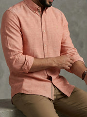 JPRBLUSUMMER Shirt - Amber Brown