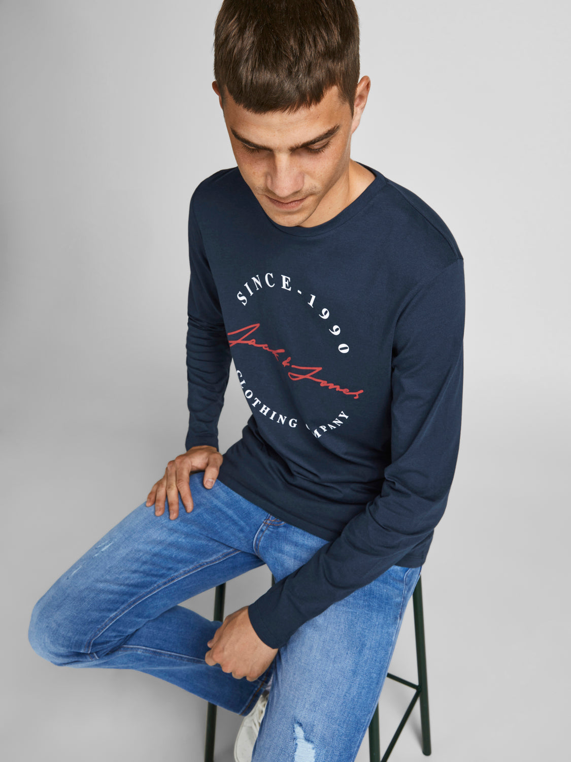 JJHERRO T-Shirt - Navy Blazer