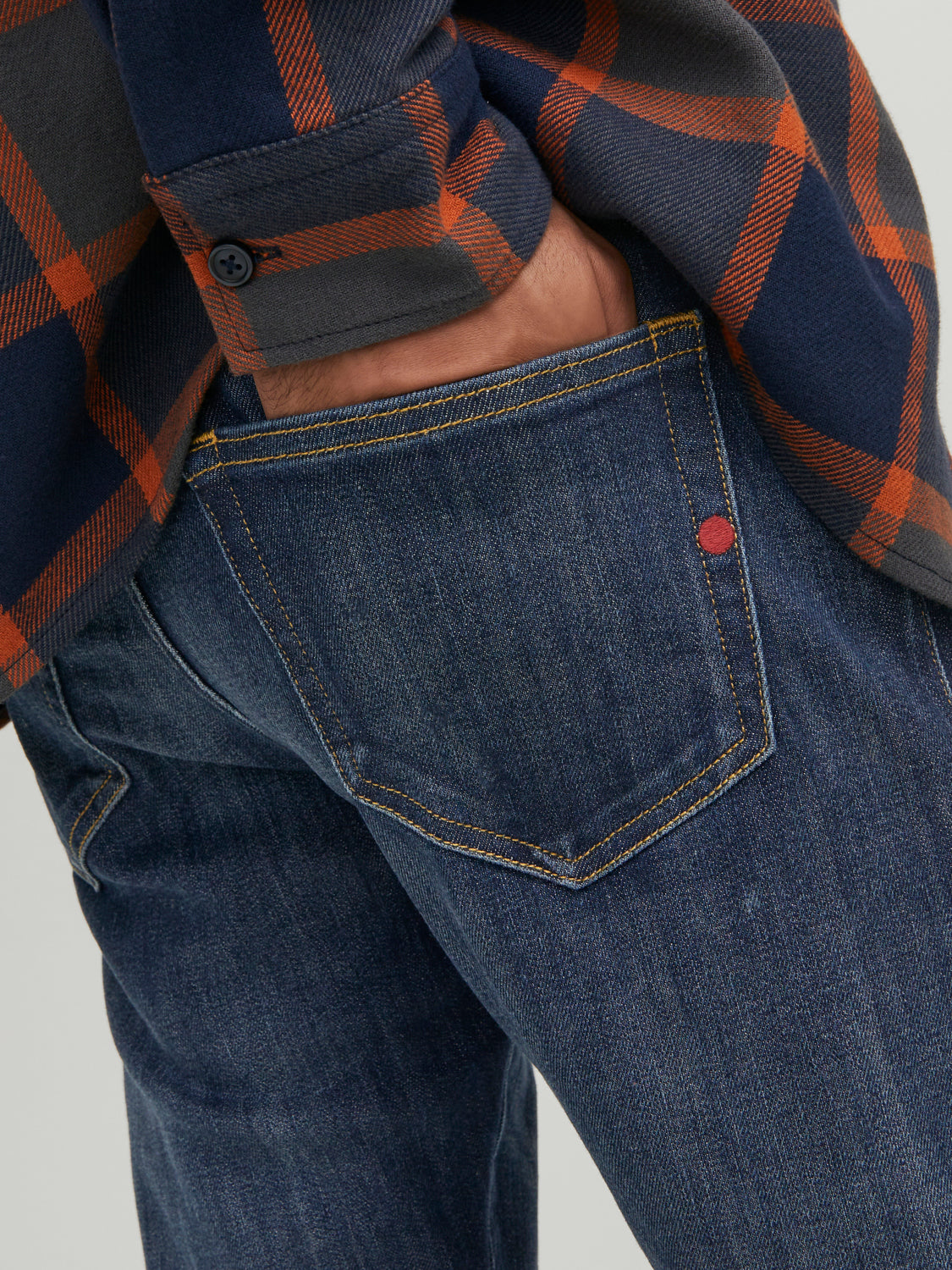 JJIGLENN Jeans - Blue Denim